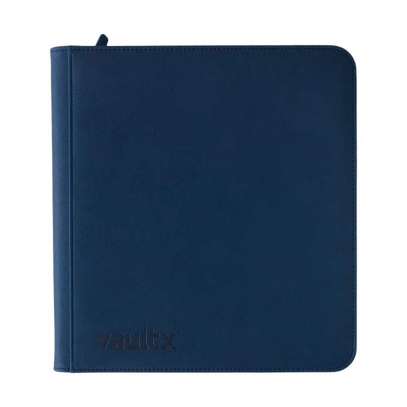 Vault X - 12-Pocket Exo-Tec® XL Zip Binder - Blue